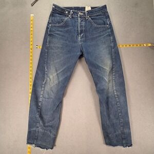 VTG Levis Engineered Jeans Mens Med Wash Blue Twisted Japan Fits 29x26